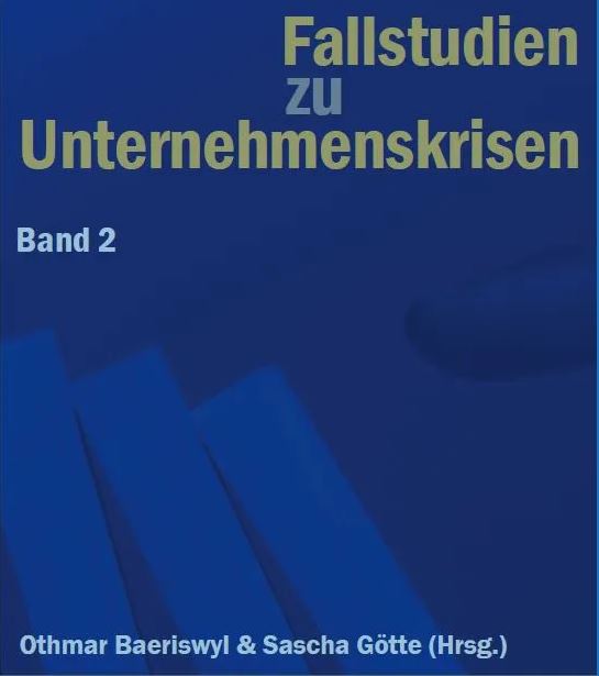 Buchcover Fallstudien zu Unternehmenskrisen